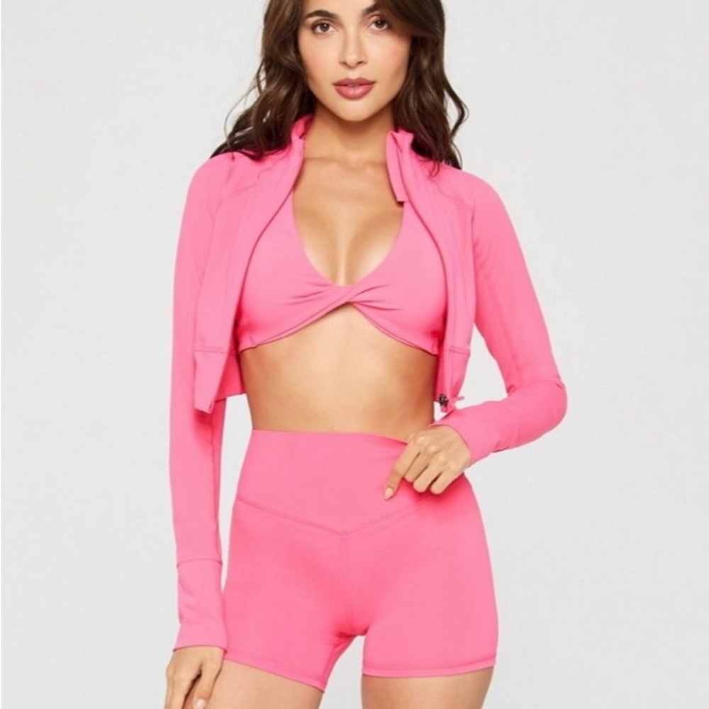 Fabletics Pink Activewear Set